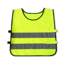Flu Yellow Kids Safety Vest with En1150 Certificate (DFVUU203)